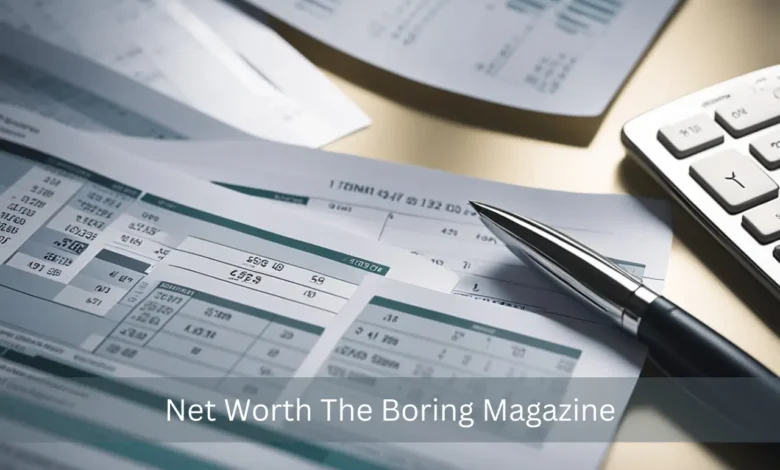 Net Worth The Boring Magazine